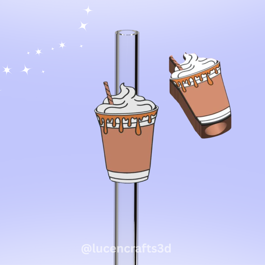 Ice cold coffee stanley cup straw topper - Wholesale options available