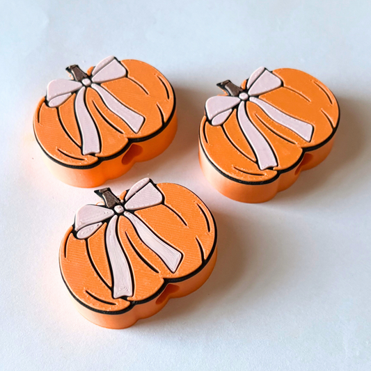 Fall Pumpkin - Stanley Cup Straw Topper